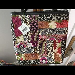 Vera Bradley medley tote in patchwork